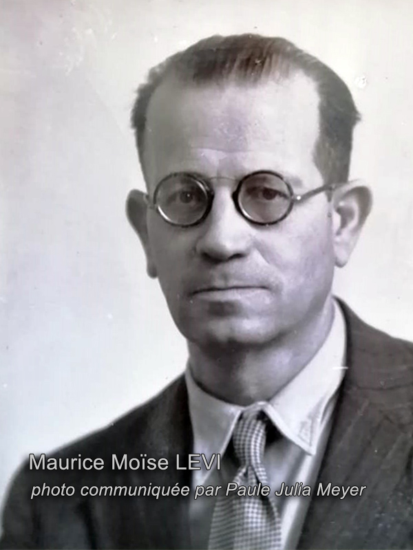 Grafsteen van LEVI Moïse Maurice